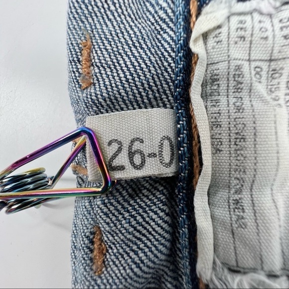 Current/Elliott Moody Cuffed Hem Denim Jean Shorts Size 26 Women’s - Picture 4 of 6